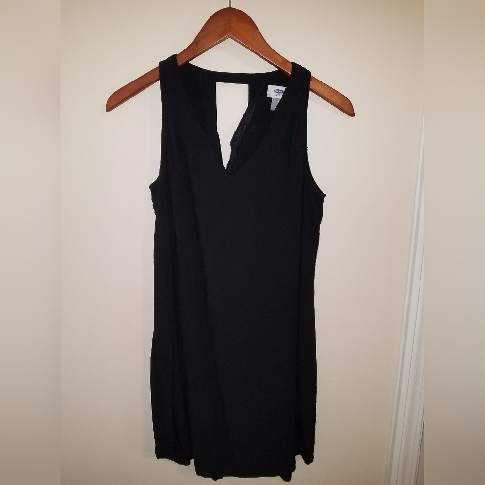 Old Navy Black Sleeveless Dress